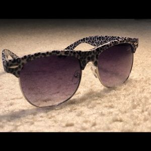 Cheeta Print Sunglasses